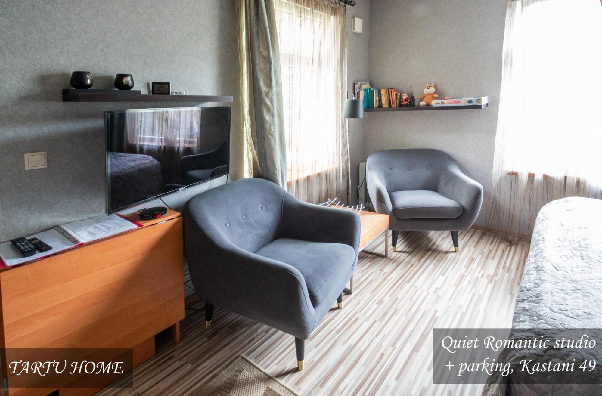 Quiet Romantic Studio Plus Parking, Tartu Home מראה חיצוני תמונה