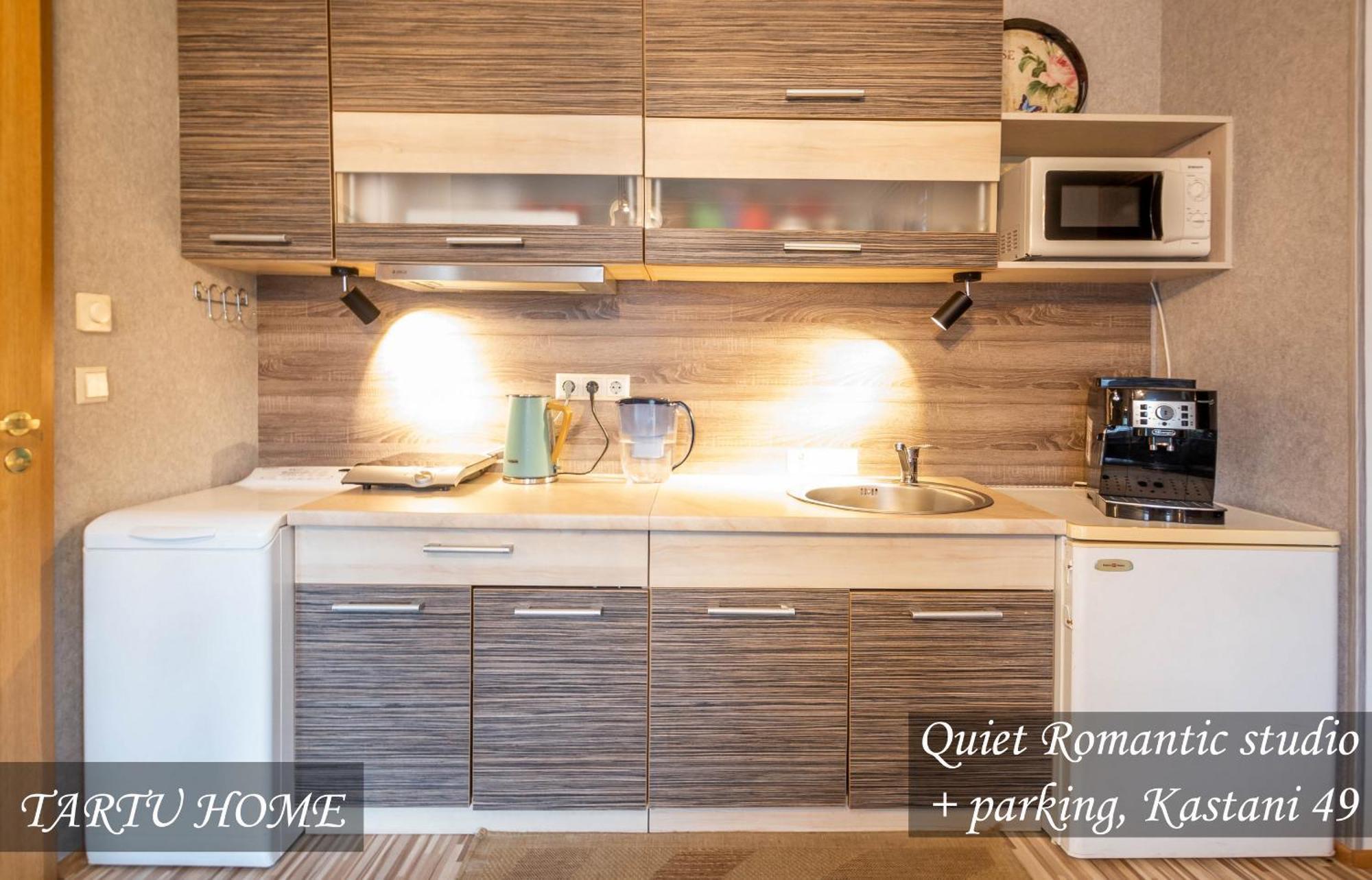 Quiet Romantic Studio Plus Parking, Tartu Home מראה חיצוני תמונה