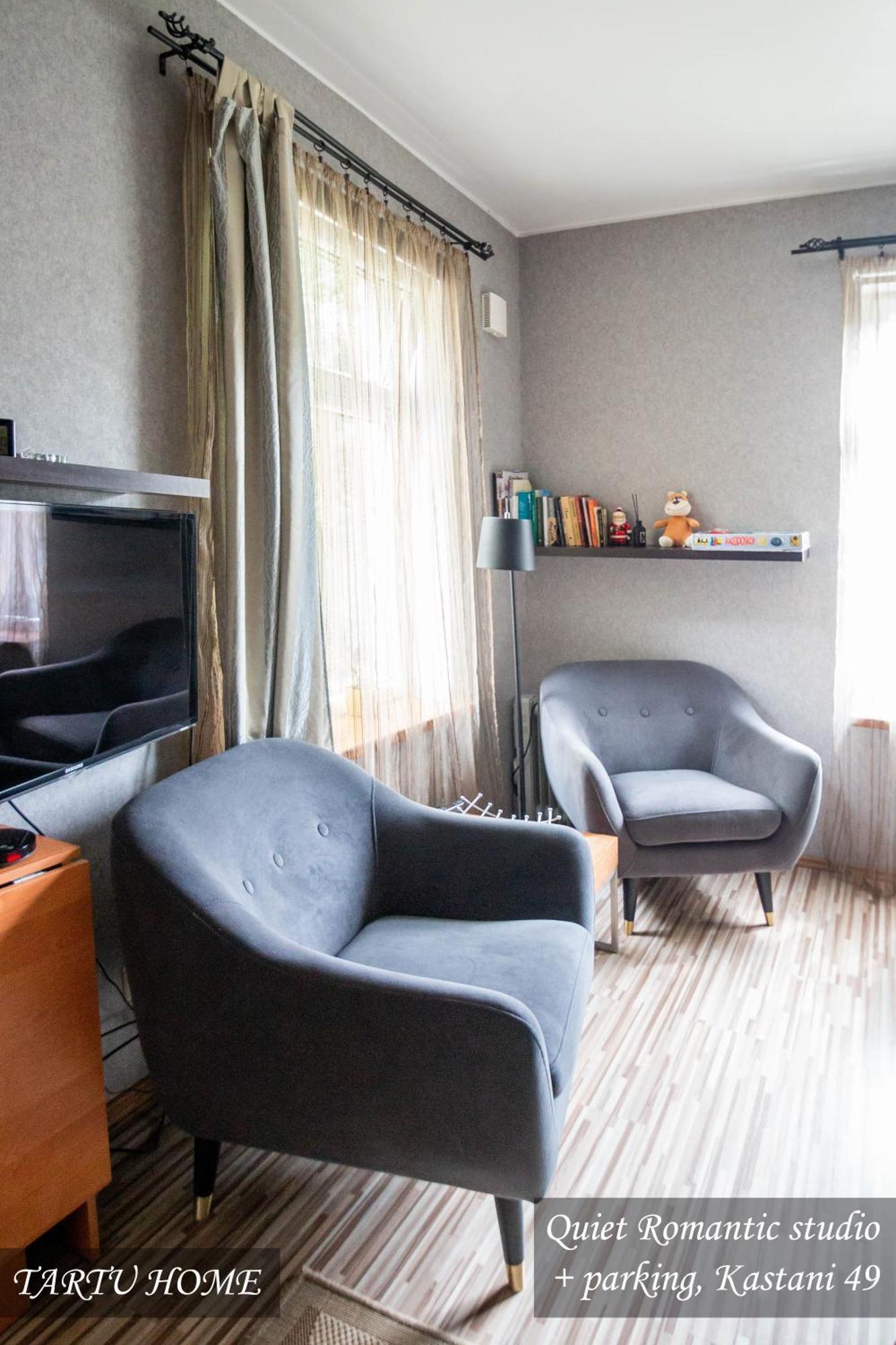 Quiet Romantic Studio Plus Parking, Tartu Home מראה חיצוני תמונה