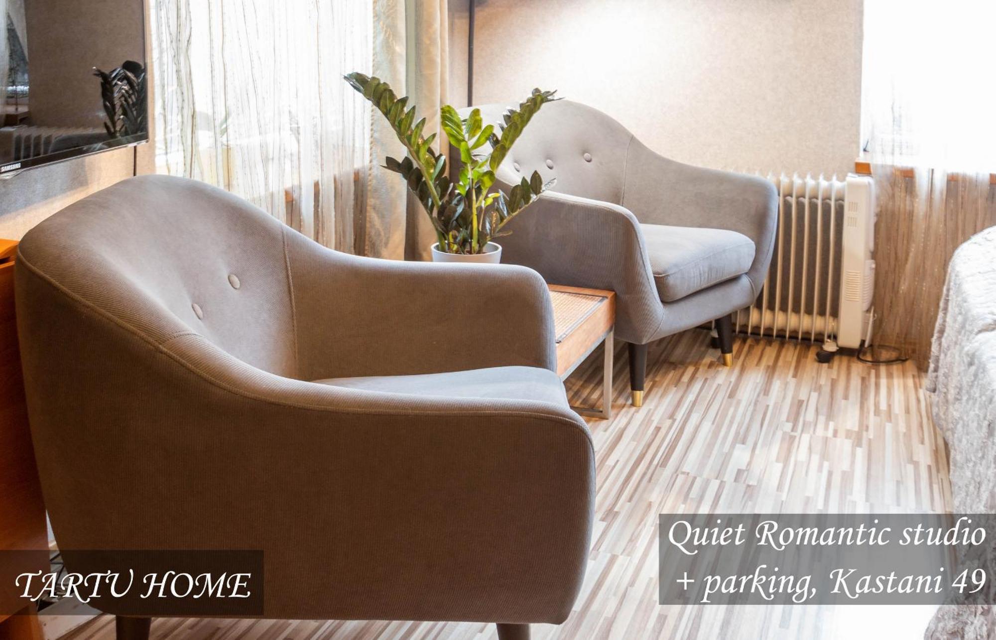 Quiet Romantic Studio Plus Parking, Tartu Home מראה חיצוני תמונה