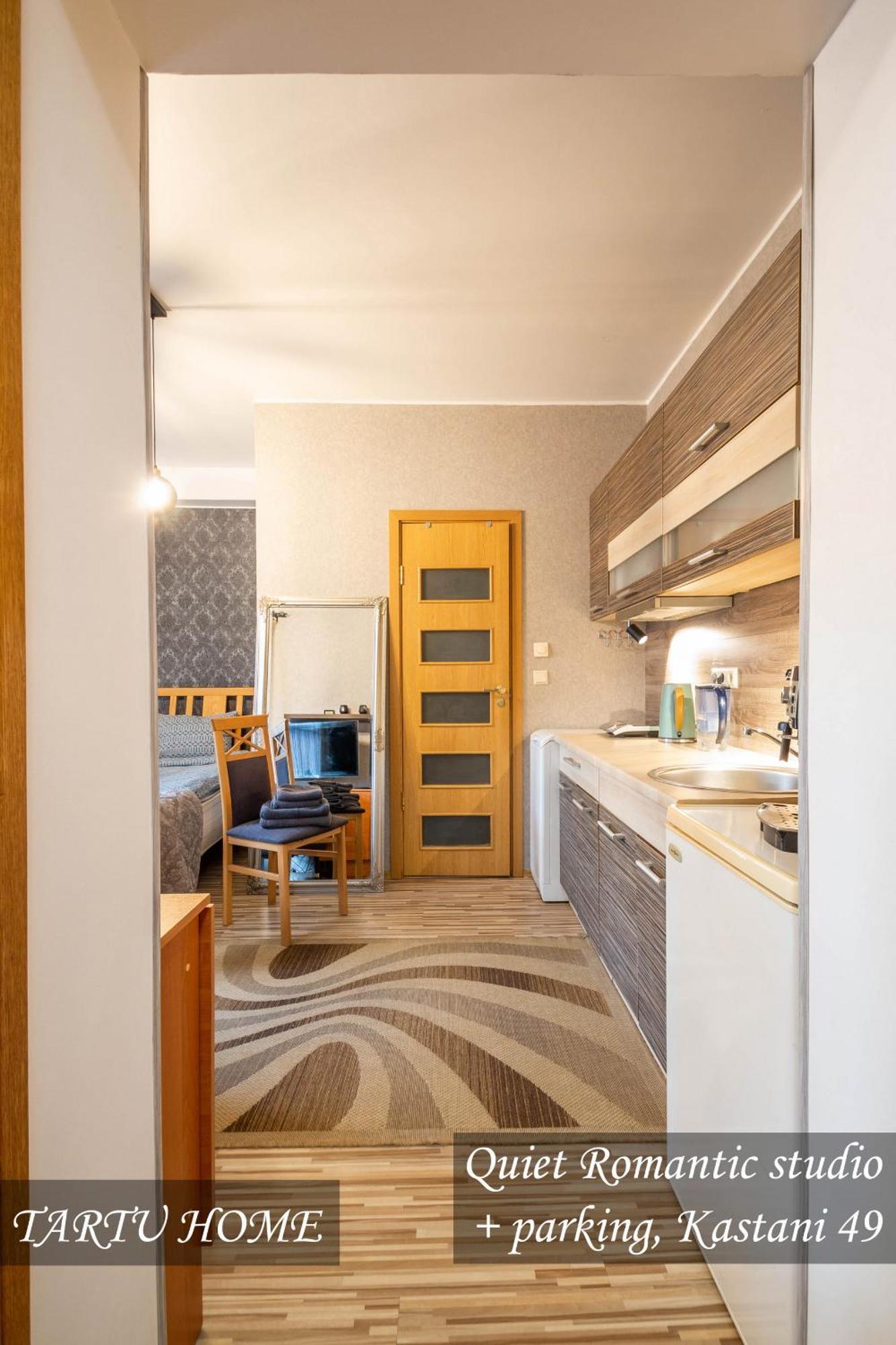 Quiet Romantic Studio Plus Parking, Tartu Home מראה חיצוני תמונה