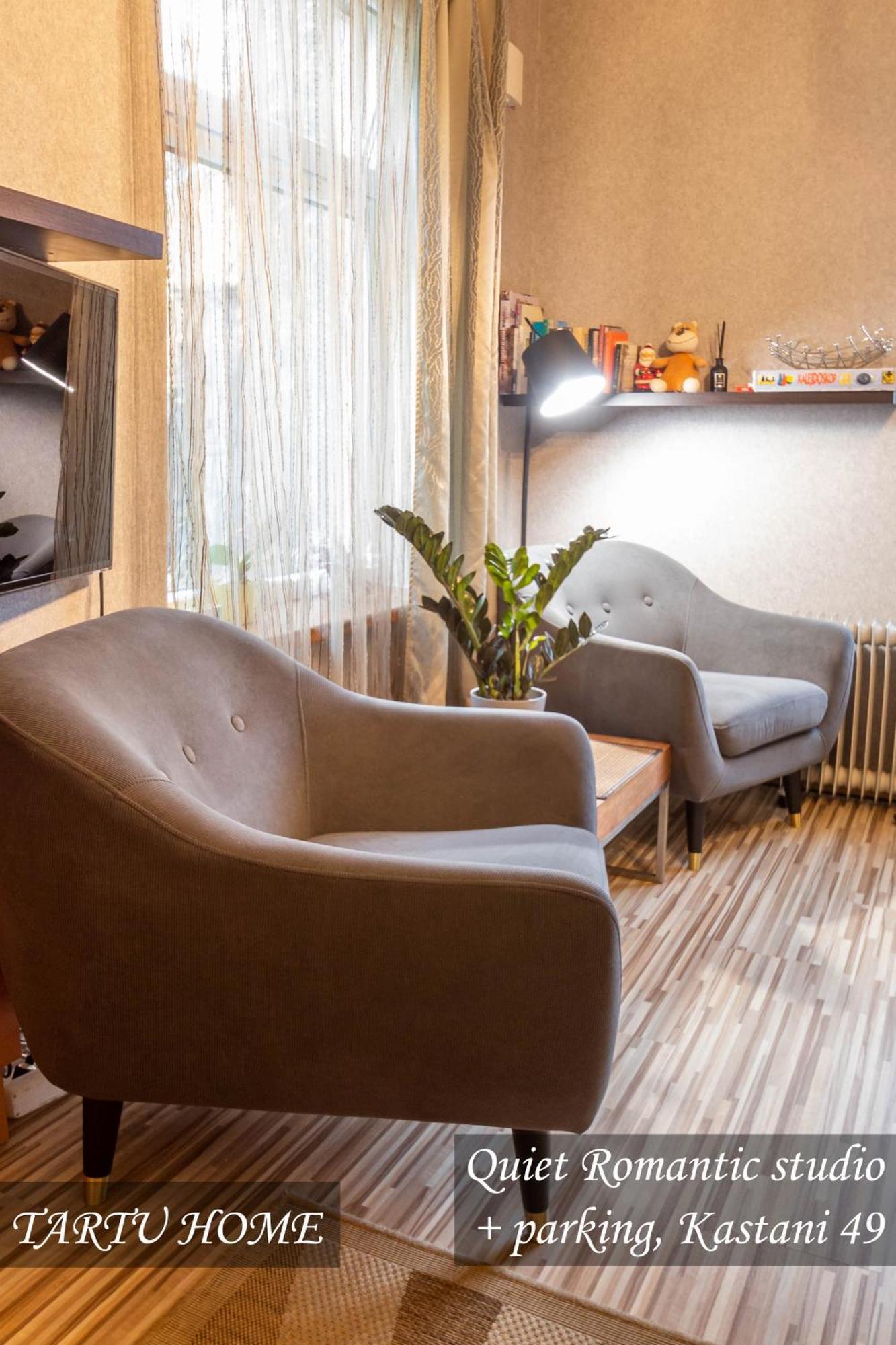 Quiet Romantic Studio Plus Parking, Tartu Home מראה חיצוני תמונה